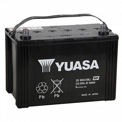 Автомобильный аккумулятор YUASA MF Black Edition 115D31L (90) фото 401x401