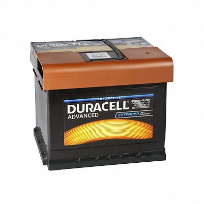 Автомобильный аккумулятор Duracell DA 50T 50 Ач обр/п низкий куб фото 401x401