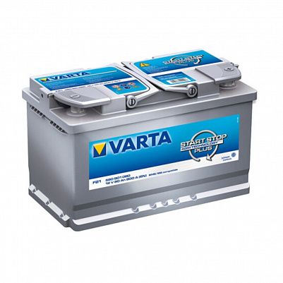 Автомобильный аккумулятор Varta F21 Silver Dynamic AGM Start-Stop Plus (580 901 080) 80Ah фото 401x401