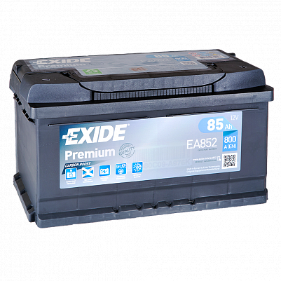 Автомобильный аккумулятор Exide Premium 85.0 (EA852)  низкий фото 401x401
