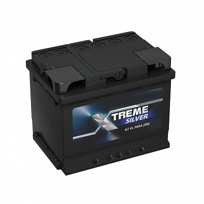 Автомобильный аккумулятор X-treme SILVER 62.0 фото 401x401