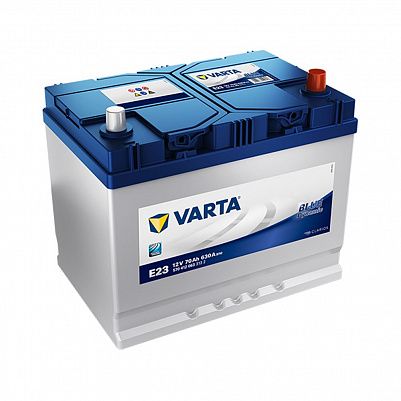 Автомобильный аккумулятор Varta Blue Dynamic E23 (570 412 063) 70 Ач D26L фото 401x401