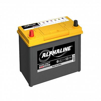 Автомобильный аккумулятор ALPHALINE AGM AX B24R 45Ah фото 401x401