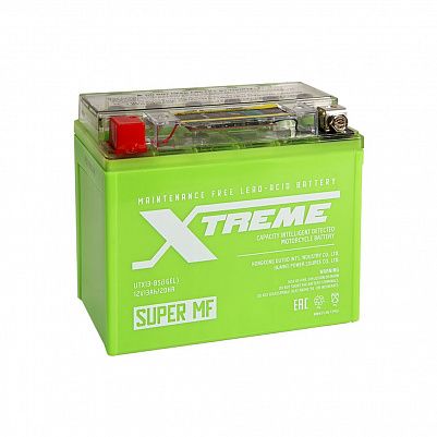 Мото аккумулятор Xtreme UTX13(YTX12)-BS iGEL (13Ah) фото 401x401