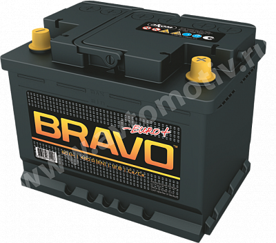 Автомобильный аккумулятор Bravo 60.0 фото 400x352
