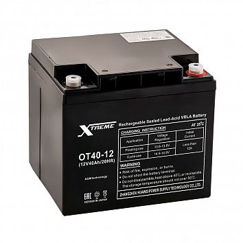 Аккумулятор Xtreme VRLA 12v  40Ah (OT40-12) фото 354x354
