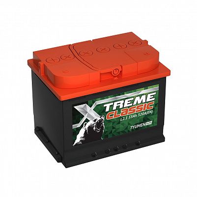 Автомобильный аккумулятор X-treme CLASSIC (Тюмень) 55.1 фото 401x401